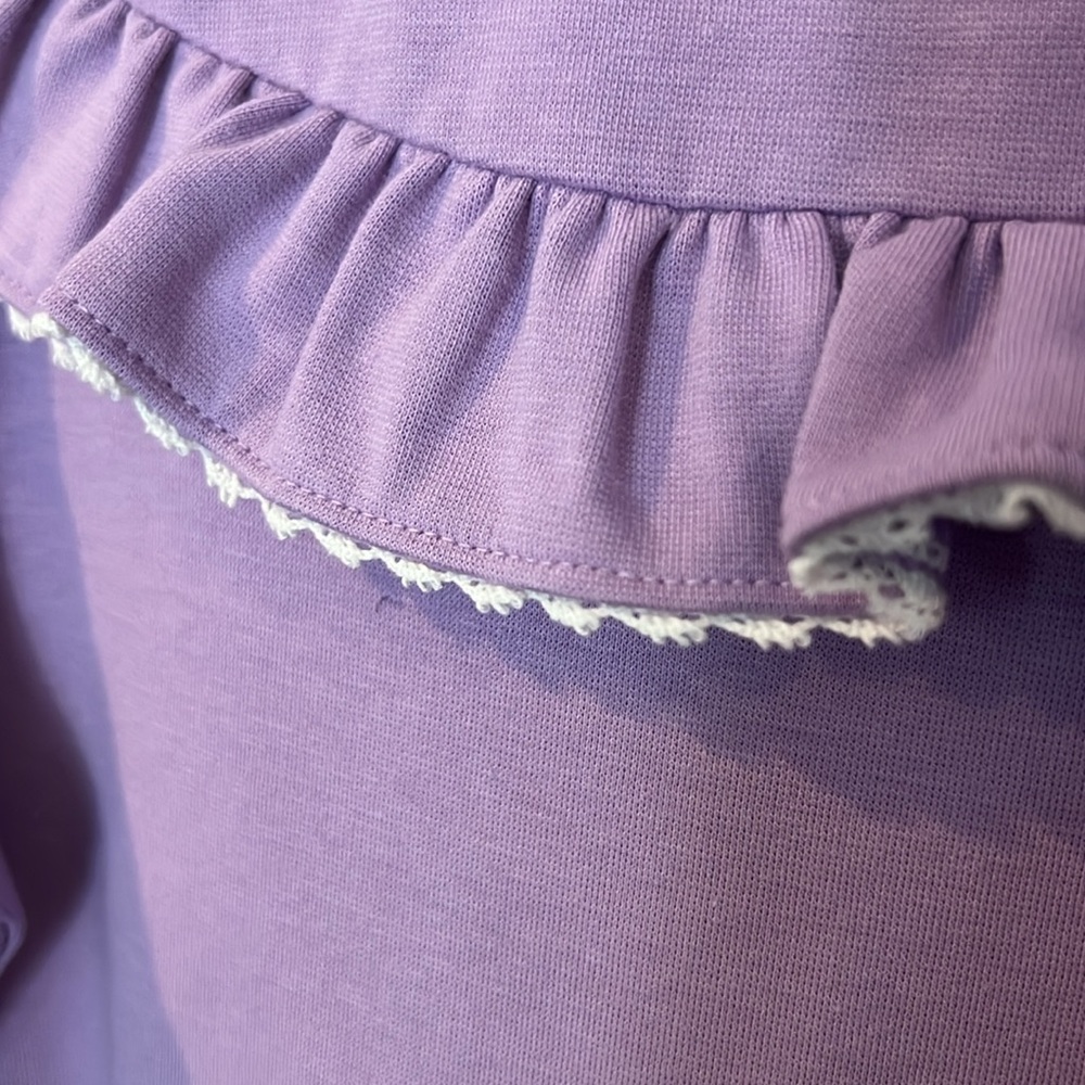 NWT Janie and Jack girls size 10 purple dress - Picture 2 of 4